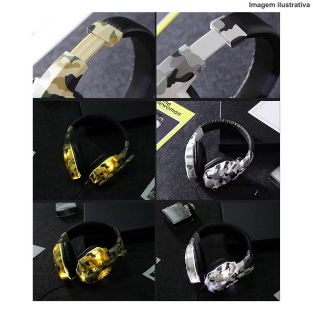FONE HEADSET GAMER BM218 B-MAX Código PRD543782227811946