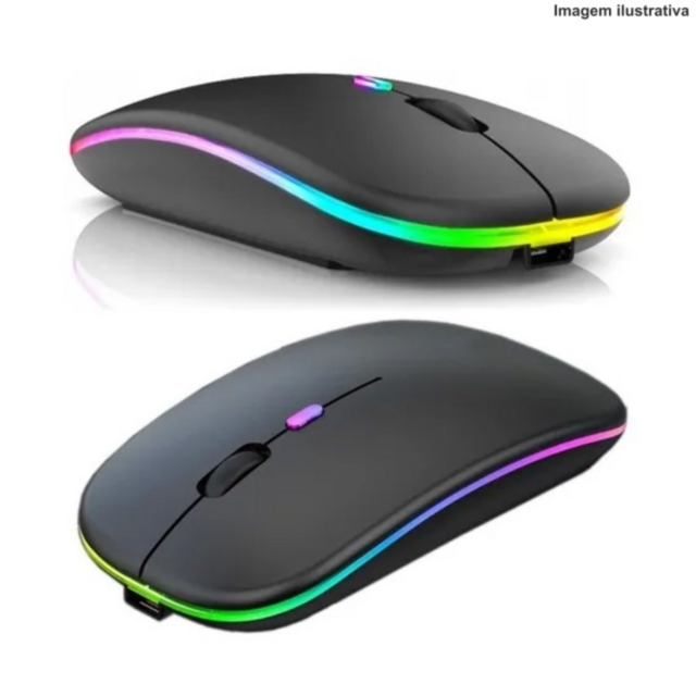 MOUSE SEM FIO LED MS-S350L Código PRD604846913131744