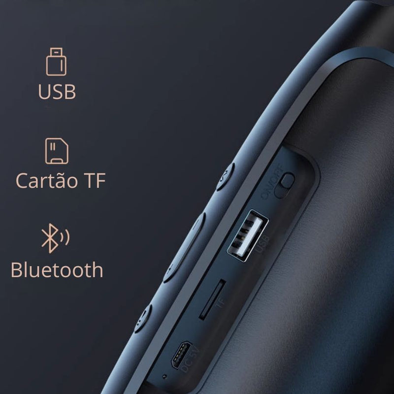 Caixa de Som Charge Mini 3 + Portátil Com Rádio Bluetooth Hi-Fi Sem Fio Bateri