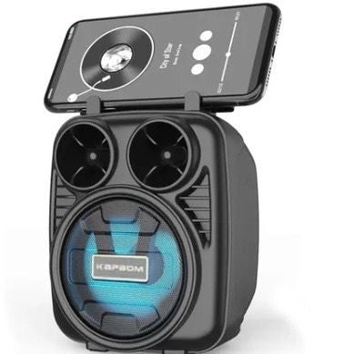 Rádio Portátil Bluetooth, AM, FM, TF, USB, Kapbom, KA-8001, Caixa De Som