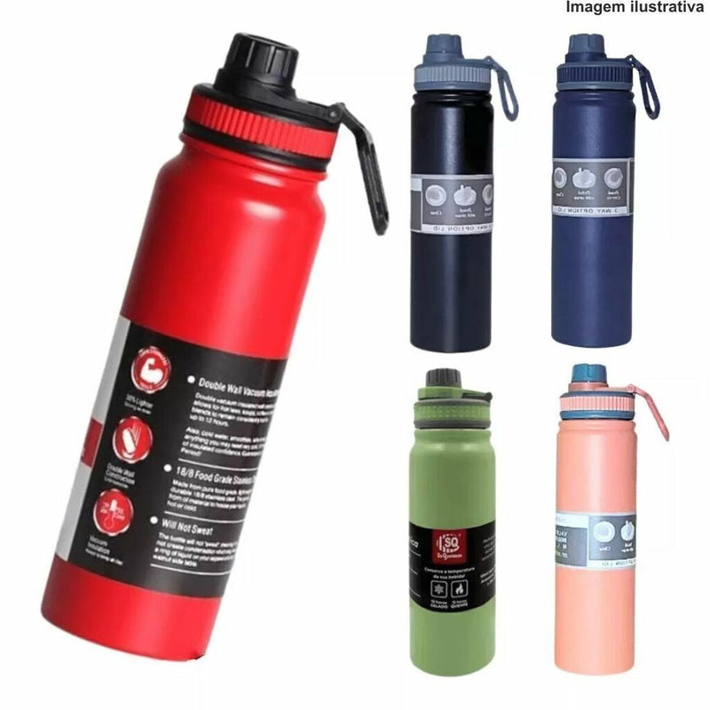 GARRAFA TÉRMICA ST 800ML FRIO DA ESTADA Código 180501