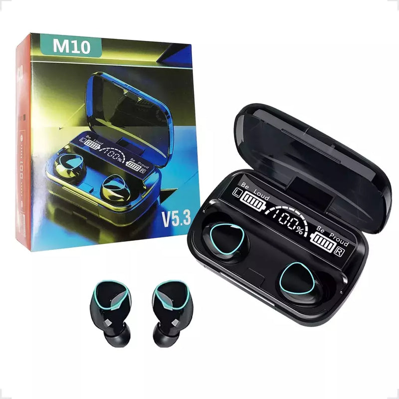 FONE DE OUVIDO M10 BT V5.3 Código 270301