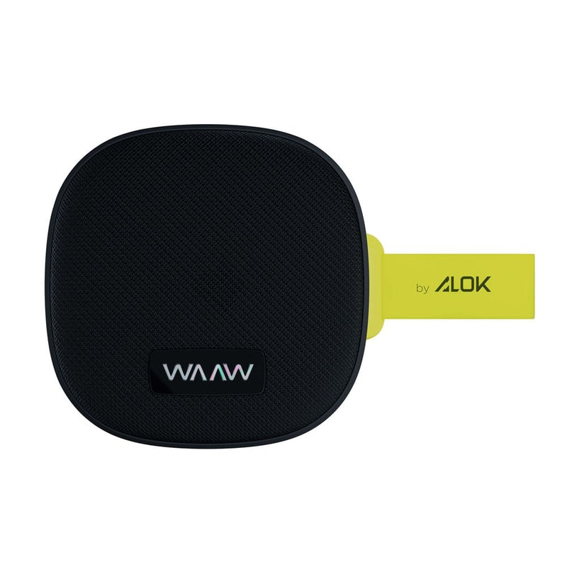 Caixa de Som WAAW by ALOK ME 100SB Bluetooth e Cartão de Memória, Resistente à Água IPX6