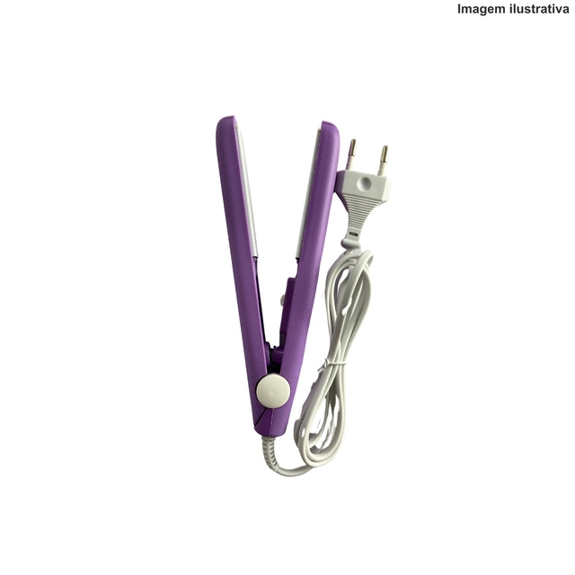MINI CHAPINHA DE CABELO PORTÁTIL BIVOLT GLS-002 Código PRD623398909830524