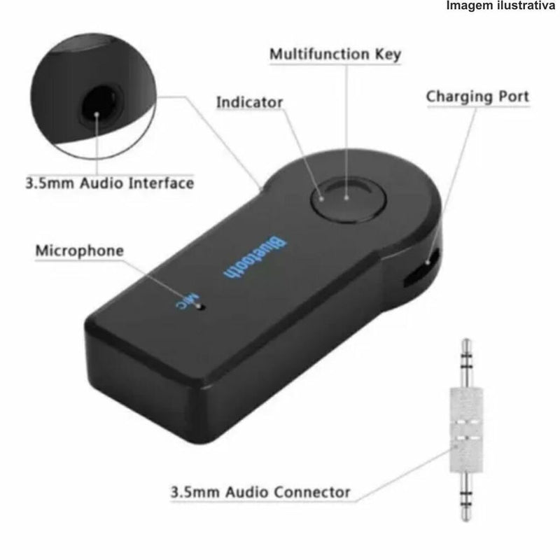 ADAPTADOR USB BLUETOOTH PARA SOM DE CARRO ADP01 AL-A220