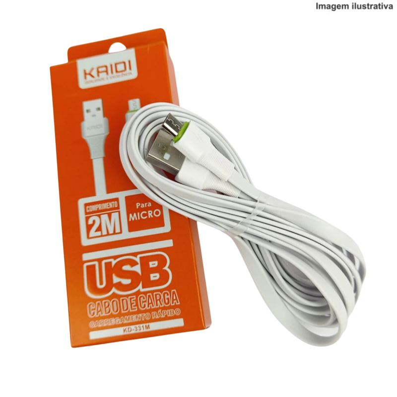 CABO V8 2MTS KD-331M KAIDI Código PRD321135030864707