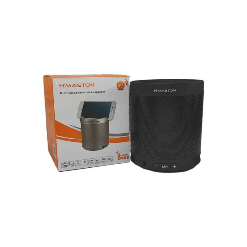 Caixa de som q3 h-maston bluetooth entrada cartão de memória mp3 pen drive rá