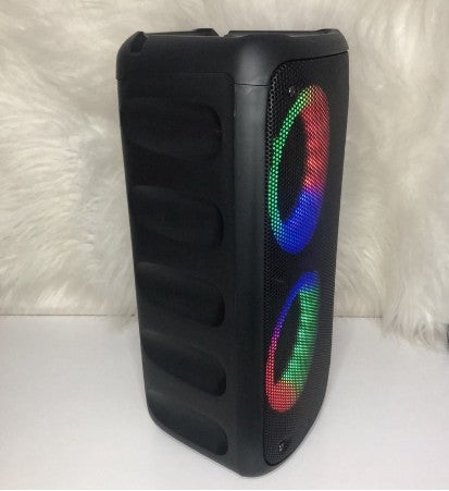 Caixa de Som Bluetooth Grande com botão de Super Bass Potente Estilo JBL Led Su