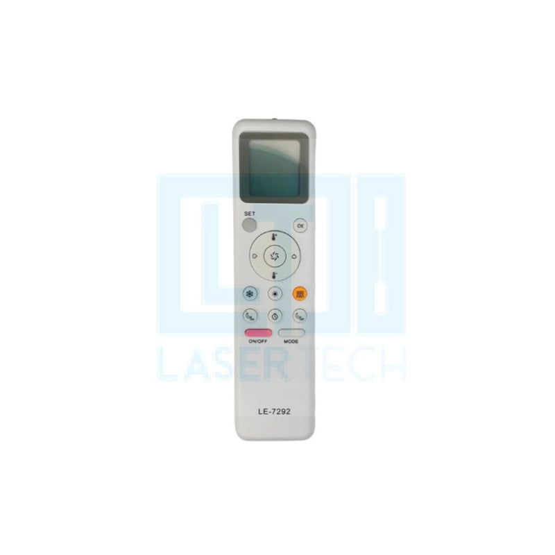 CONTROLE REMOTO PARA AR CONDICIONADO LE-7292 LELONG Código PRD398645102261811
