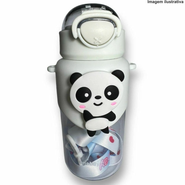 GARRAFA PLÁSTICA PANDA FRENTE 780ML JL-071