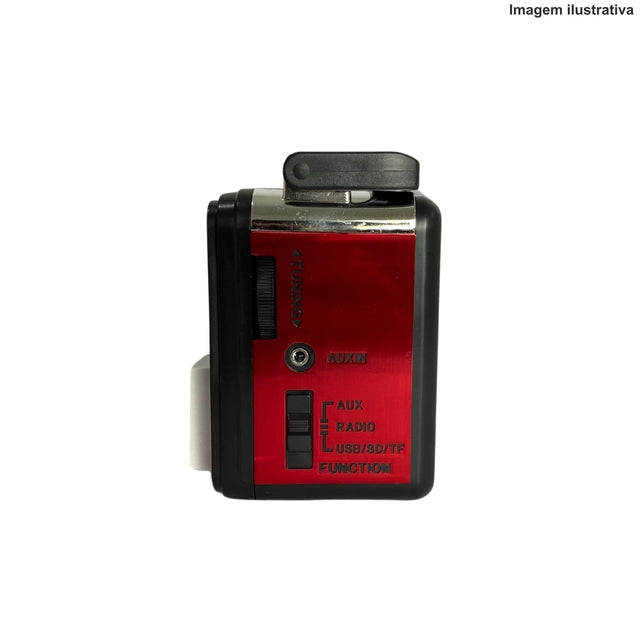 RÁDIO AM/FM BLUETOOTH 5W KA-1088 Código AD-1088