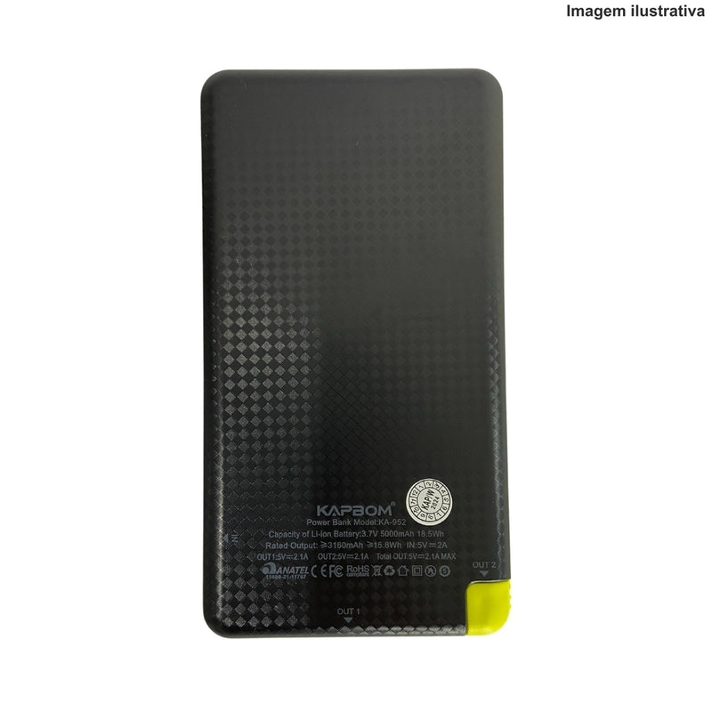 POWER BANK 5.000 KA-952 KAPBOM Código KA-952