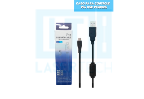 CABO PARA CONTROLE PS4 MSK-P4S002B FY-725 Código 210001