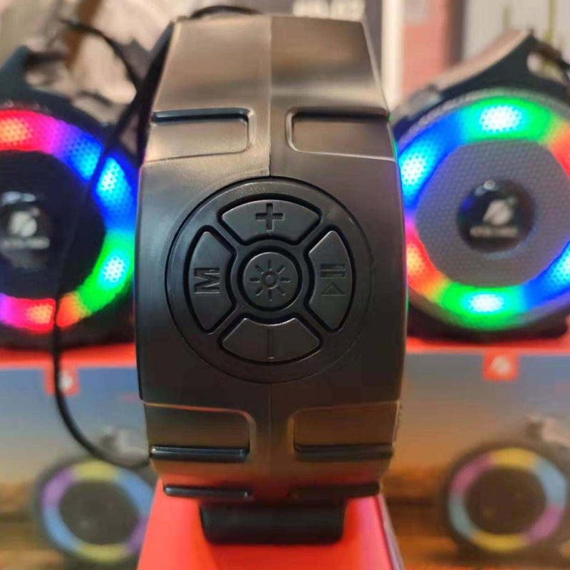 Caixa de som amplificada kts 1662 led rgb tws caixa de som bluetooth 2.5 posegad