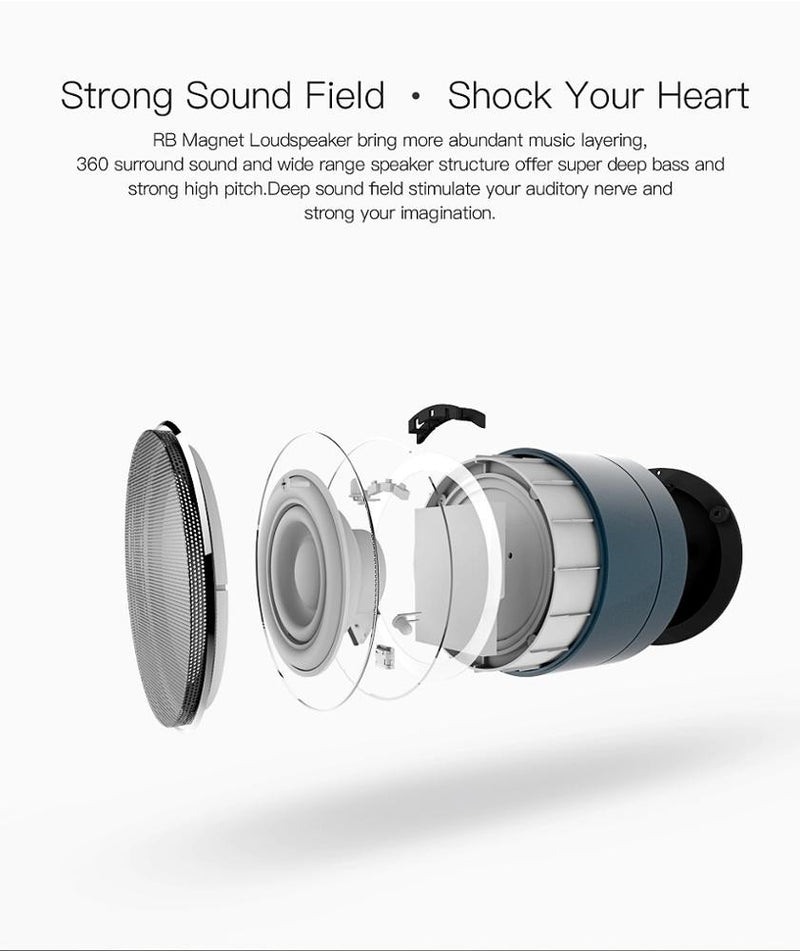 Portátil sem fio caixa de som bluetooth alto-falante mini música caixa de som