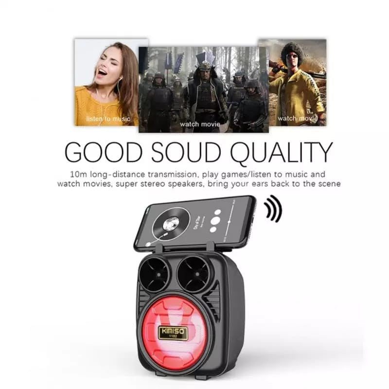 DAFUSHOP Mini Caixa De Som Portátil Sem Fio Bluetooth Usb Eletrônico Portátil