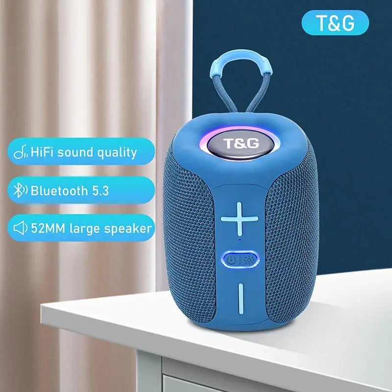 Caixa de som alto-falante bluetooth portátil caixa de som música subwoofer sem