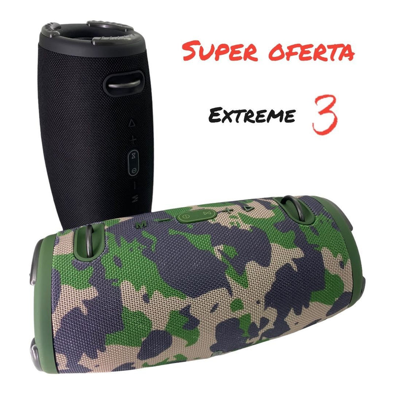 Caixa de som bluetooth gigante grande 30 centímetros extreme 3 50 wats rms rád