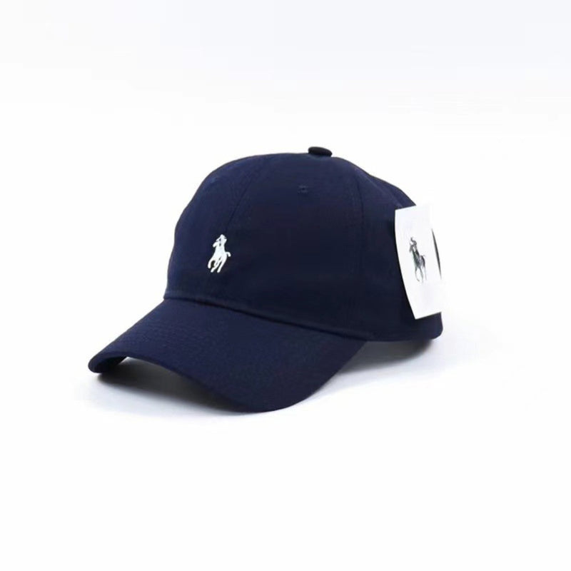 Boné de base unissex moda feminina chapéus algodão pai polo bordado boné cas