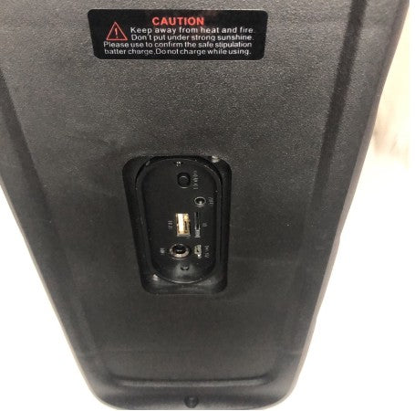Caixa de Som Bluetooth Grande com botão de Super Bass Potente Estilo JBL Led Su