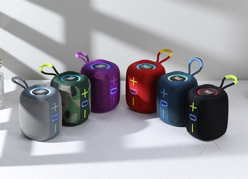 Caixa de som alto-falante bluetooth portátil caixa de som música subwoofer sem