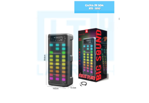 CAIXA DE SOM KTS -1850 Código 264201