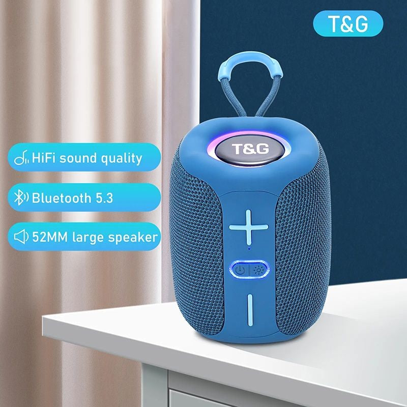 Caixa de som alto-falante bluetooth portátil caixa de som música subwoofer sem