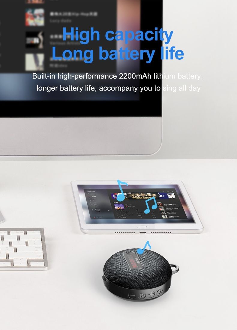 Caixa de som bluetooth alto-falante portátil caixa de som música sem fio mini