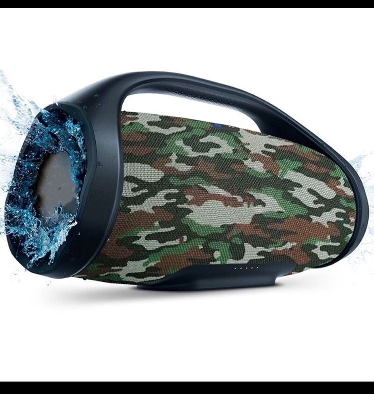 Caixa de som grande boombox gigante 35cm alto falante portátil bluetooth sem fi