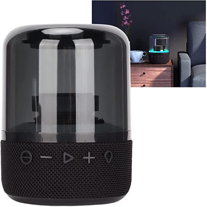 Caixa de Som Bluetooth Portátil Com Led RGB 10W Bluetooth Prova Agua