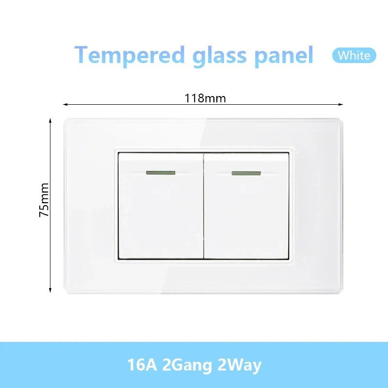 Tomada de parede de carga rápida usb inteligente tipo-c 20w americana, painel d