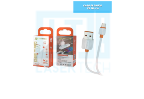 CABO DE DADOS V8 PEI-J16 Código 252601