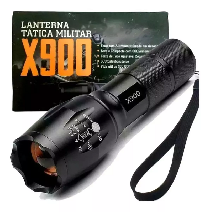 LANTERNA TÁTICA X900 Código PRD361577055356023