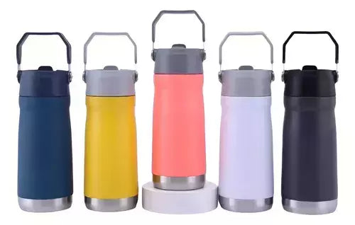 GARRAFA TERMICA COM BICO E ALÇA 650ML GZ-688 Código PRD474590243968304