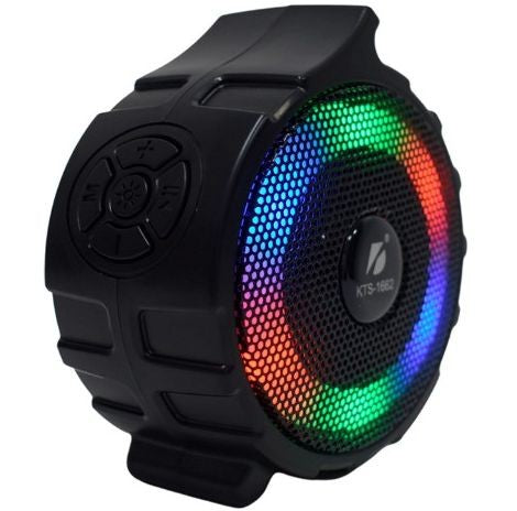 Caixa de som amplificada kts 1662 led rgb tws caixa de som bluetooth 2.5 posegad