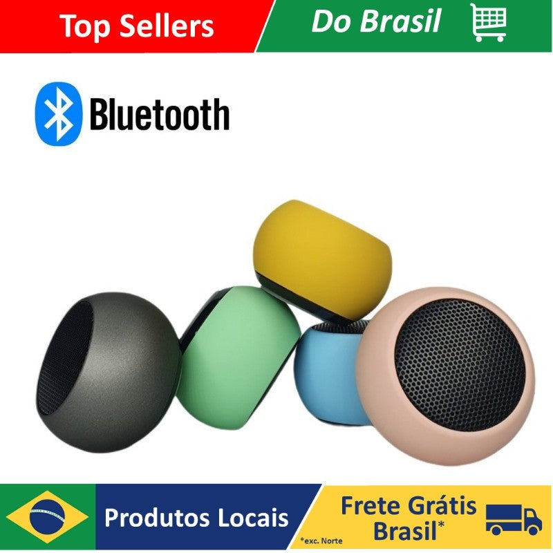 DAFUSHOP Mini Speaker Bluetooth Mini Caixa de Som Bluetooth Tws Amplificada 3w P