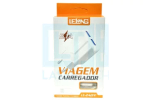 CARREGADOR DE VIAGEM IOS LE-242FP LE-233FP LE-230FP Código LE-242FP LE-233FP