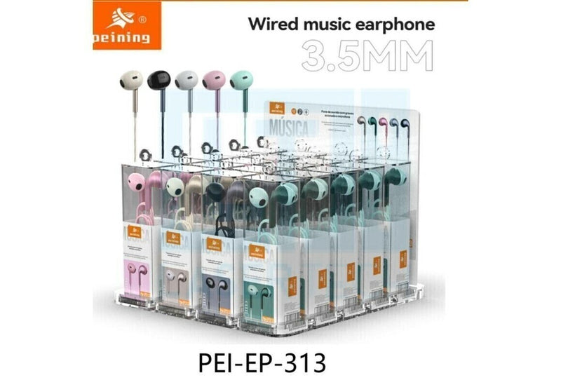 FONE C/MICROFONE ACRILICO PEI-EP313 EP-312 Código PEI-EP313