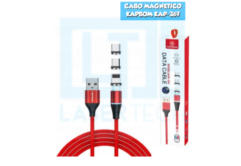 CABO UBS MAGNÉTICO 3X1 KAP-367 Código KAP-367