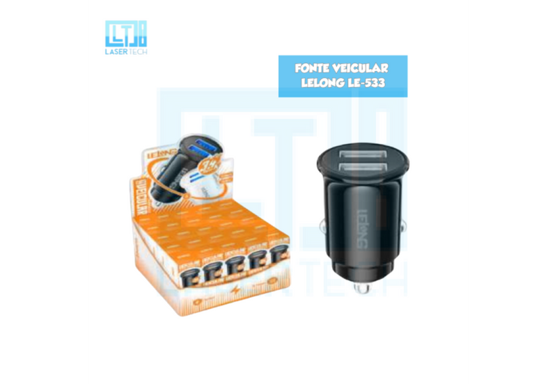 FONTE VEICULAR LELONG LE-533 Código LE-533