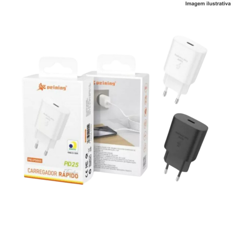 FONTE USB-C 25W PEI-PD003 Código PRD380867950430365