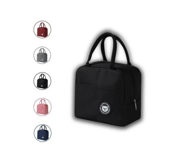 Bolsa Térmica Marmita Lancheira Feminina Masculina Lunch Bag