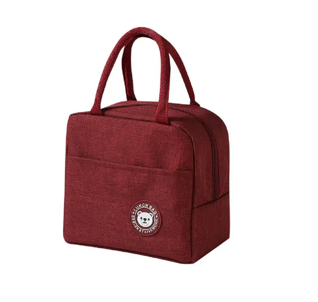 Bolsa Térmica Marmita Lancheira Feminina Masculina Lunch Bag