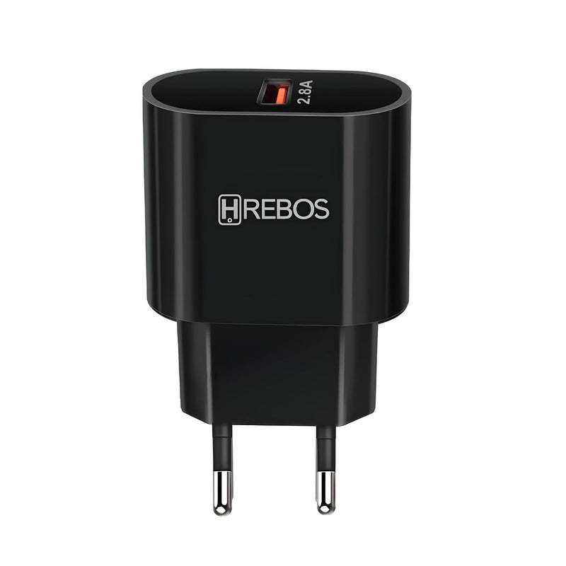 Fonte Carregador Turbo 14W USB Hrebos HS-529